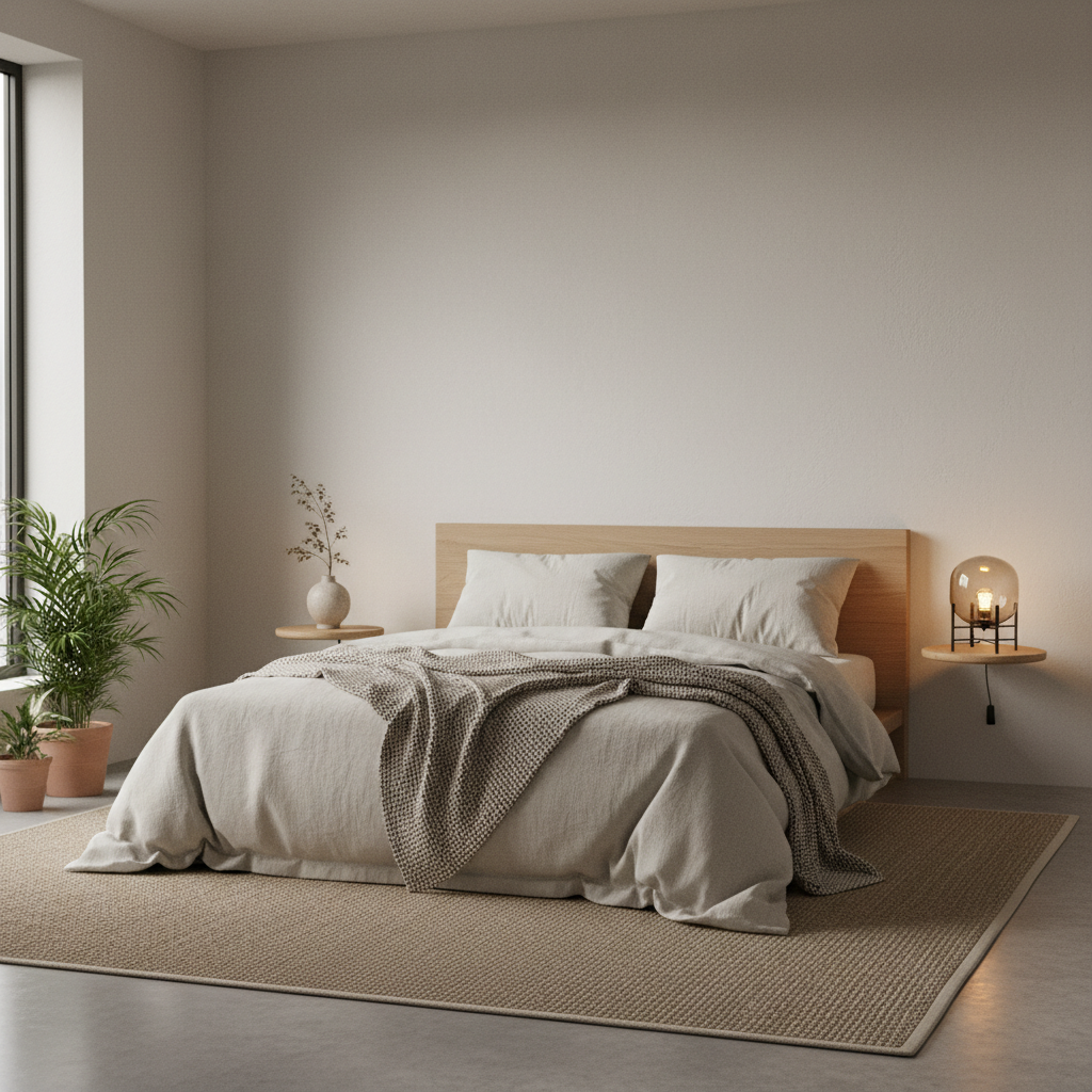 Chambre sereine pour le sommeil