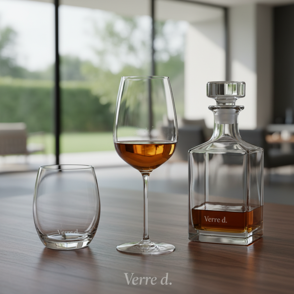 Verre d'eau transparent posé sur une surface en pierre naturelle, avec des tranches de citron et des feuilles de menthe fraîche, dans une lumière épurée et naturelle